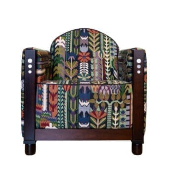 art deco rooker 03 met een meubelstof van harlequin