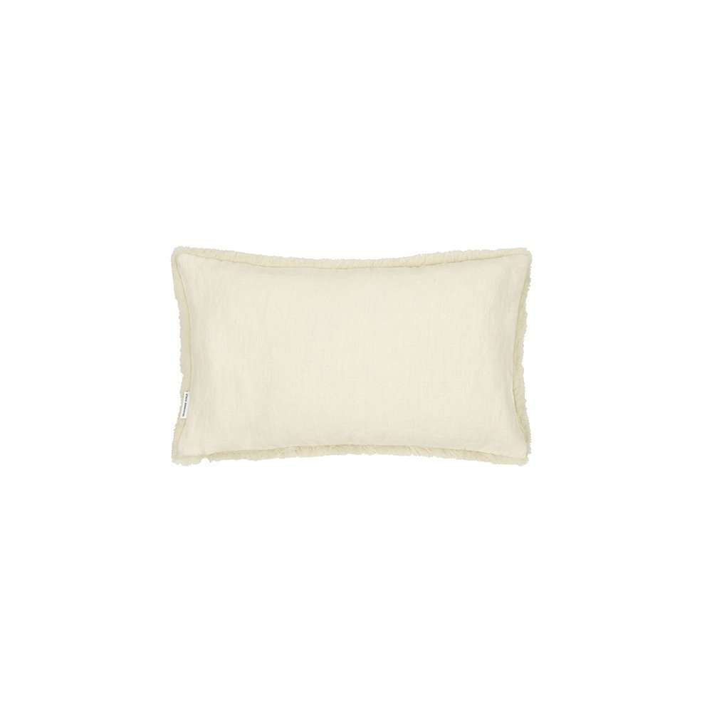 Mousson chalk een klein beige kussentje van Designers Guild