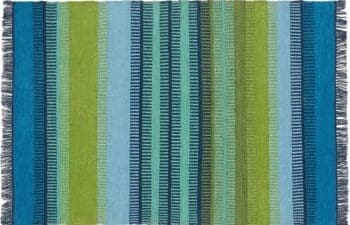 groen blauw vloerkleed muturi van designers guild