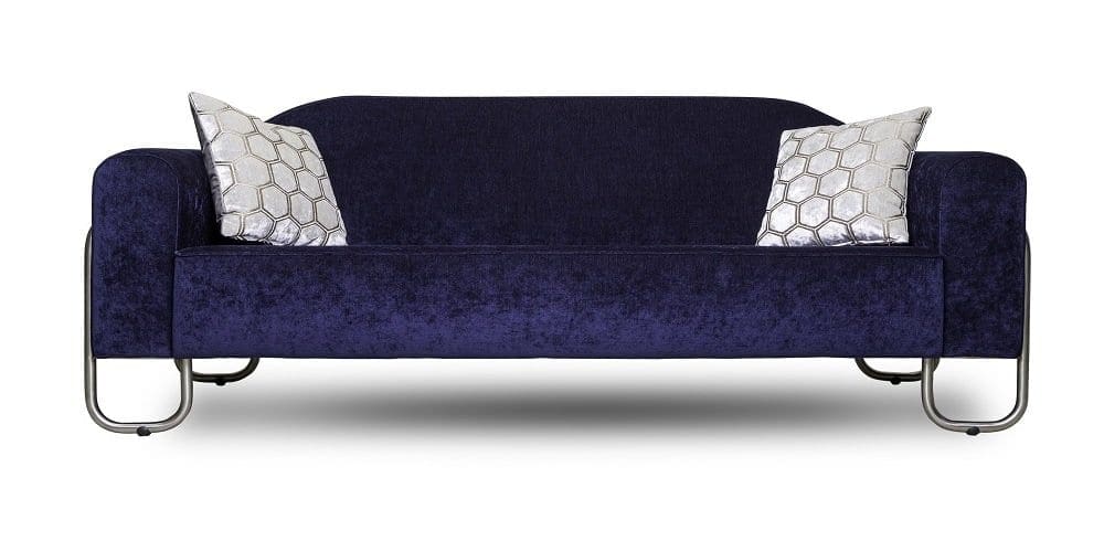 buisframe bank dyker 30 in een donkerblauwe dtof