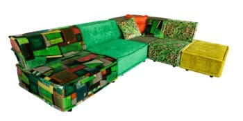 casablanca elementenbank met stoffen van designers guild